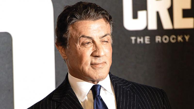 Hollywood action star Sylvester Stallone