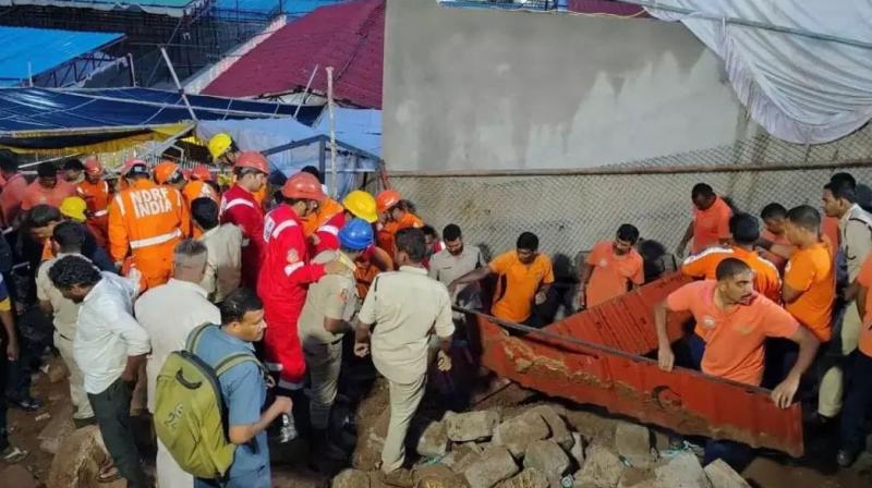 Wall Collapse Turns Deadly, 8 Feared Dead at Temple in Andhra Pradesh's Simhachalam