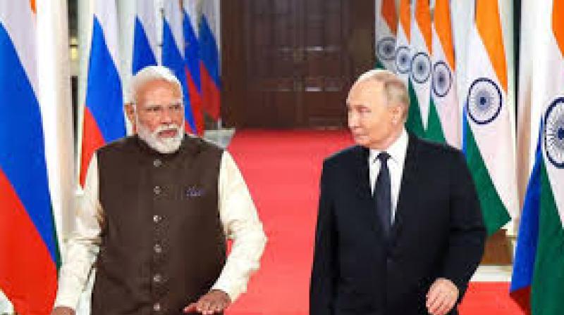 On Thursday evening, Indian Prime Minister Narendra Modi is going to host a private dinner at his official residence for the Russian President. File Photo.