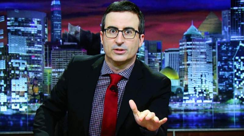 John Oliver has been scrubbed from a social media platform in China