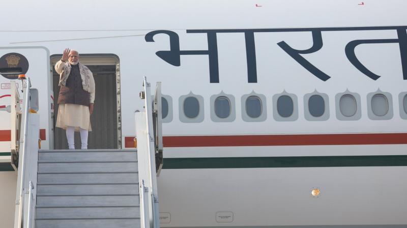 PM Modi Departs for Two-Day Visit to Kuwait, Aims to Strengthen Bilateral Ties