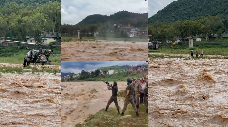 Indian Army Rescues Minor Boy from Flooded River in Rajouri, Jammu and Kashmir