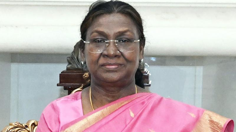 The President applauded the achievements under the “Jal Sanchay–Jan Bhagidari initiative”. File Photo.