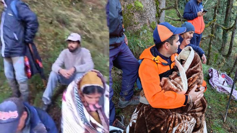 Mandi: Family That Lost Way Returning from Shikari Mata Temple Found Safe After Overnight Rescue Operation