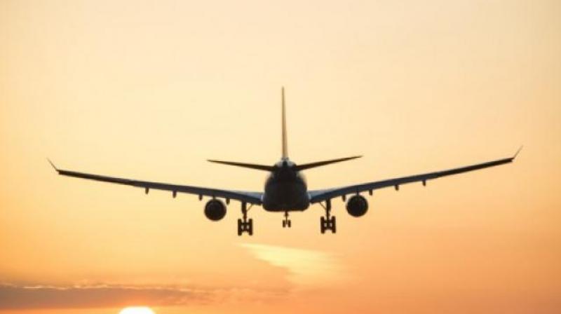International flights suspended