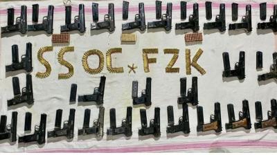 Punjab Counter Intelligence Busts Cross-Border Smuggling Network, Two Arrested, Weapons Recovered