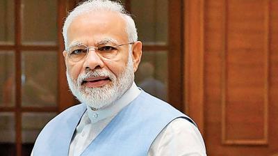During his visit, PM Modi will offer prayers at the Ram Darbar Garbh Grah and the Ram Lalla Garbh Grah and is also going to visit the Saptmandir, Sheshavtar Mandir, and Mata Annapurna Mandir. File Photo.