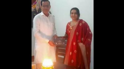 Krishan Kumar Ruhil & Wife Sunita