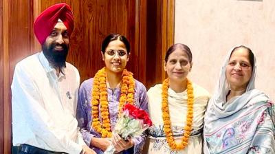 Mohali Residents Crack Civil Services Examination; Ready To Work In Any Department Government Appoints Her To