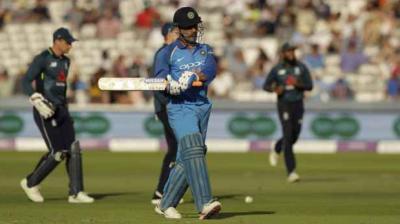 Dhoni was widely criticised for not showing initiative