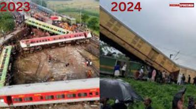 Is June a Jinx? Contrasting Train Accidents in 2023 and 2024
