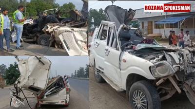 Bihar News: 3 Dead, 3 Critically Injured in High-Impact Collision in Chhajjupur Pokhre, Kaimur