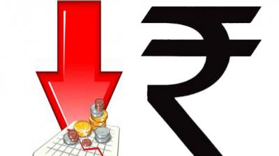 Rupee weakened by 17 paise