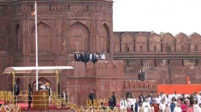 PM Modi at Red Fort, Delhi