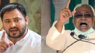 Tejashwi Yadav and Nitish Kumar