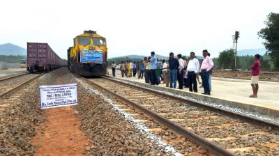 Hisar-Secunderabad train flagged off