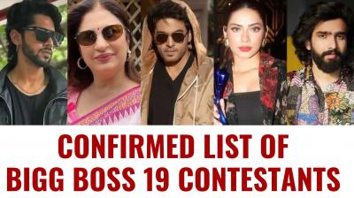 Bigg Boss 19 Confirmed Contestants List Revealed!