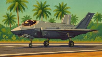 British Engineering Team Arrives in Kerala to Repair Stranded F-35B Fighter Jet