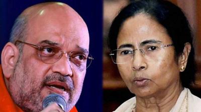 Amit Shah and Mamata Banerjee