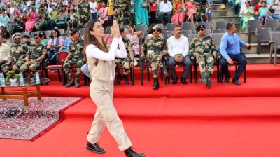 Kiara Advani at Attari Border 