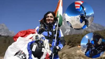 Skydiver Shital Mahajan News