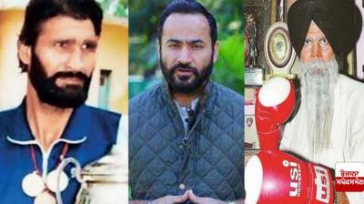 Boxer Kaur Singh and Sports Minister Meet Hayer