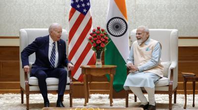 US President Joe Biden with PM Modi