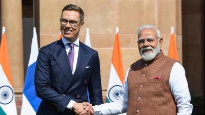 He also noted that the Finnish President would deliver an address at the Raisina Dialogue 2026, India's flagship conference on geopolitics and geo-economics. File Photo.