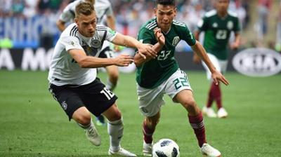 Germany crash to Mexico