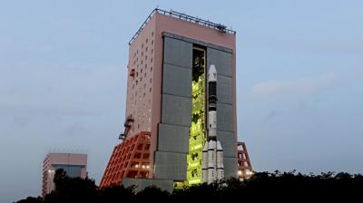 GSLV-F11, carrying India's geostationary communication satellite