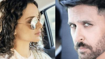 Kangana Ranaut and Hrithik Roshan