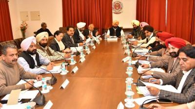 Punjab Cabinet Meeting