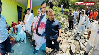 BJP MP Kangana Ranaut Meets Flood-Affected Families in Mandi, Assures Assistance