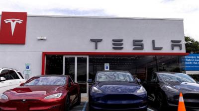 Tesla Signs Lease Deal to Open First Showroom in India for EV Sales