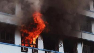 Fire breaks out at Vikas Bhawan in central Delhi
