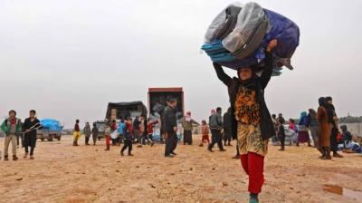 More than 270,000 displaced by southern Syria fighting