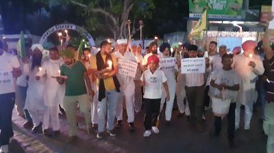 Torch March in Ambala 