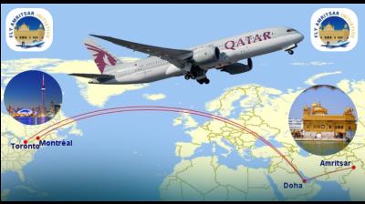 Qatar Airways Increases Doha–Toronto Operations To Daily; Punjab And The Punjabi Diaspora Now Have More Flight Options To Canada With One Stop