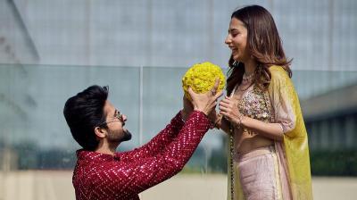 Ravi Dubey with Wife Sargun Mehta