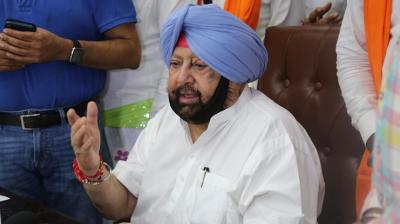 Punjab Chief Minister Captain Amarinder Singh