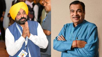Punjab CM Bhagwant Mann replies to Nitin Gadkari's letter regarding NHAI projects 