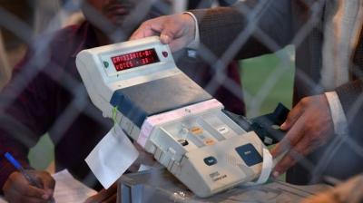 Polling began at 7:30 am today for elections to two municipal corporations