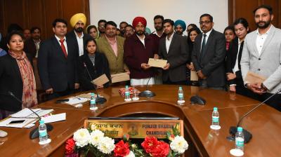 Charanjit Singh Channi handed over appointment letters to the newly recruited Counsellors