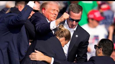 News of Donald Trump's Death is FAKE! Bullet Didn't Hit Chest, It Only Hit Ear 