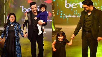 Kapil Sharma’s daughter & Bharti Singh's Son makes their Ramp Debut