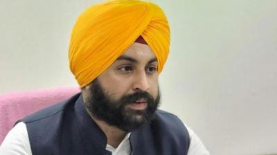Education Minister Harjot Singh Bains