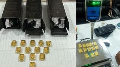 Excise Dept Recovers Gold worth Rs 86 lakhs