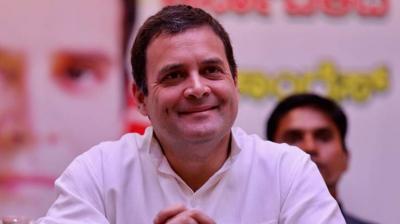 Congress president Rahul Gandhi
