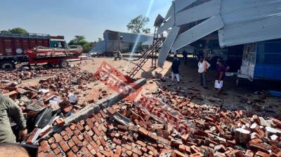 Storm in 'Kot Khan Muhamad' village