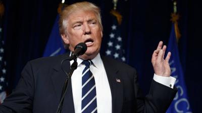 US President Donald Trump